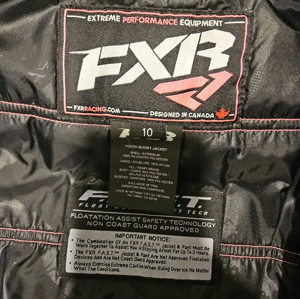 Girls FXR snowmobile F.A.S.T - Picture 3 of 7